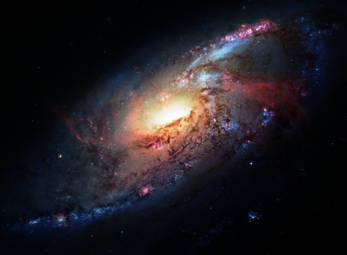 Wallpaper Messier 106, stars, 4k, Space 4739918251